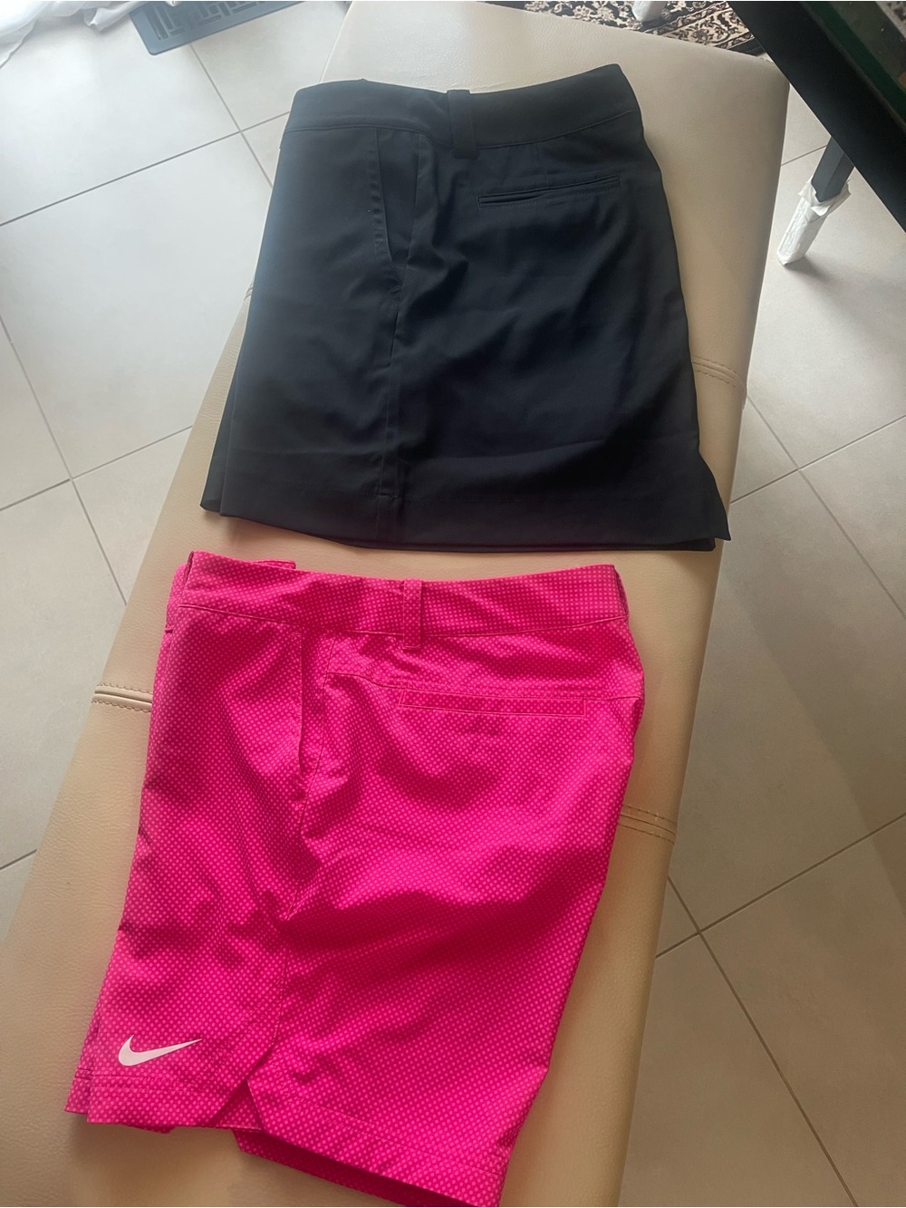 Nike Women’s Black Skorts and Hot Pink Athletic Shorts